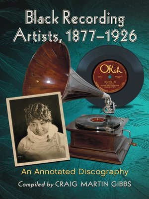 cover image of Black Recording Artists, 1877-1926